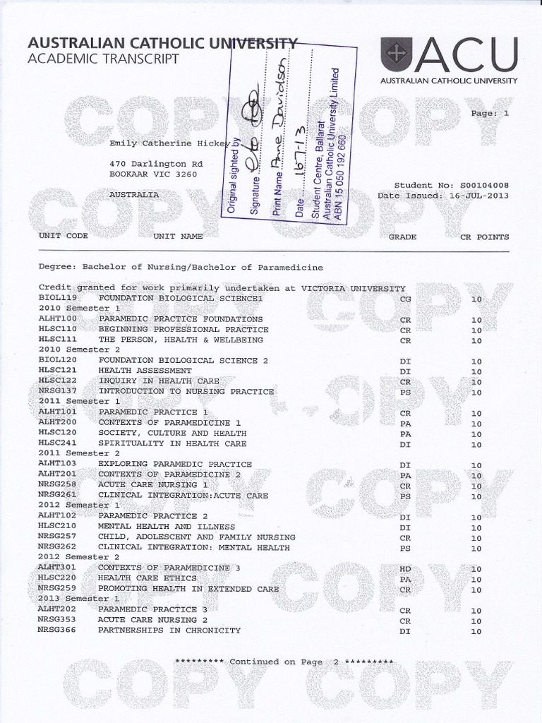 Interview transcript in appendix picture