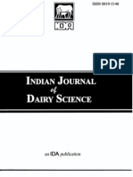 Indian Journal of Dairy Science