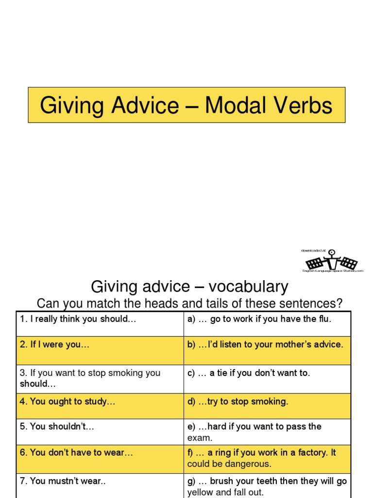An Introduction To Giving Advice – DBKSRY