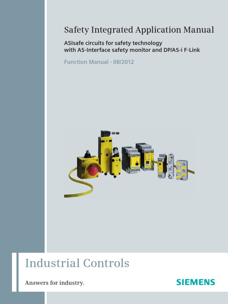 SIAM Function Manual ASIsafe en-US | PDF | Network Topology ...