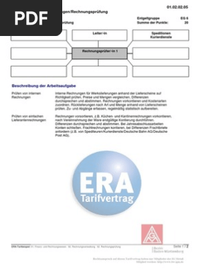 Me Industrie Era Tarifvertrag Niveaubeispiele 1