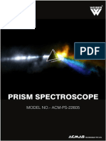 Prism Spectroscope
