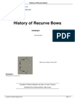 History of Recurve Bows