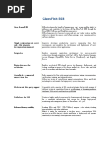 GlassFish ESB Features