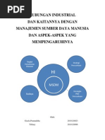 Download HUbungan industrial dan Manajemen Sumber Daya Manusia by Gisella Ph SN174420660 doc pdf