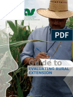 Guide to Evaluating Rural Extension