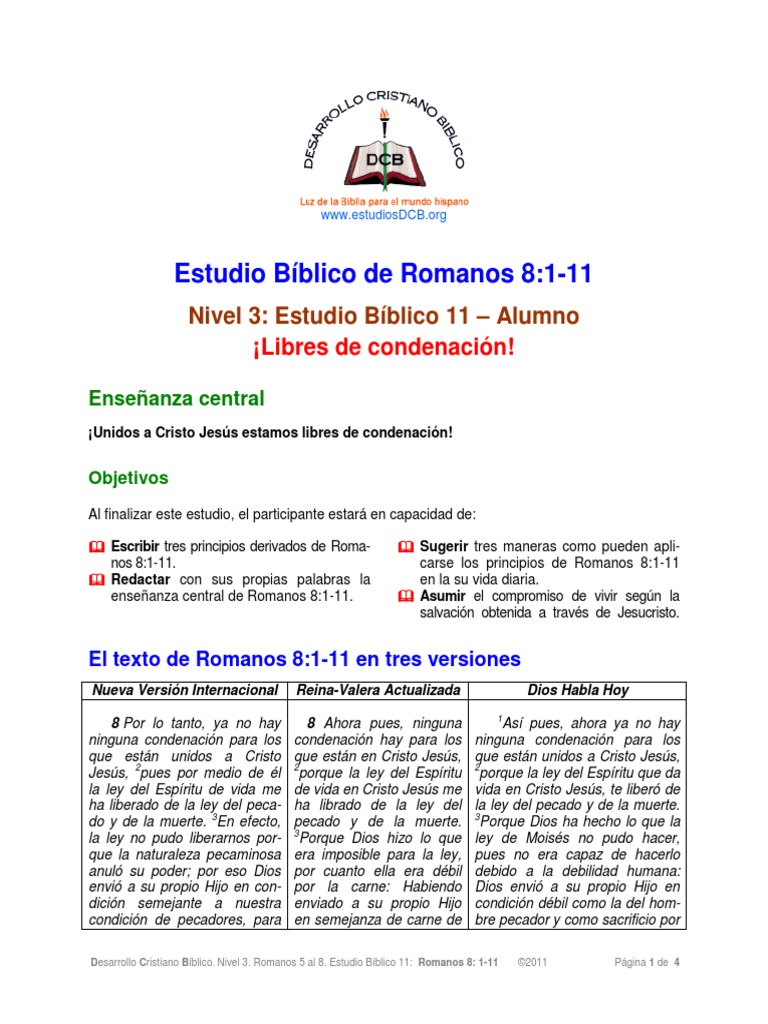 estudio biblico romanos 13