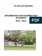 Guide To Exams 2013-14