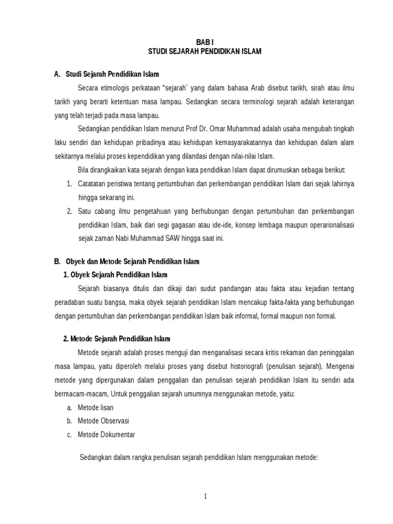 Sejarah Peradaban Islam Diktat