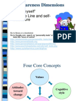 Self-Awareness Dimensions Cognitive Styles