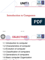 Introduction to Computers: Hardware, Software, Applications & Generations