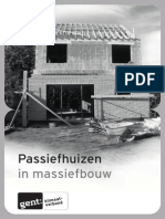 Passiefhuizen in Massiefbouw