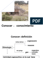 Conocer - Conocimiento