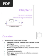 Dynamic Analysis of Switching Converters