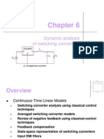 Dynamic Analysis of Switching Converters