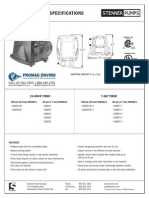 Stenner BDF Series Peristaltic Metering Pump Spec Sheet