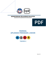Manual Penggunaan Ebook KSSR PDF