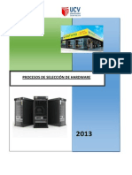 Procesos de Selección de Hardware