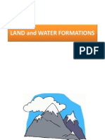 Land and Water Formations: Social Science Lesson For Grade 1