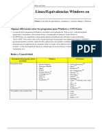 Equivalencias Windows A Linux v1 PDF