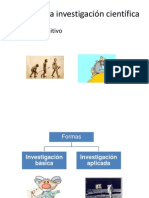 Origen de La Investigación Científica