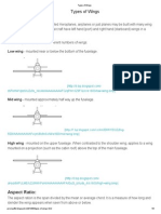 Types of Wings