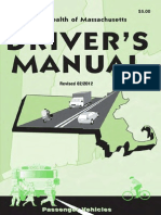 Massachusetts Drivers Manual for Permit