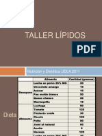 Taller n3 Lipidos