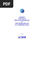 Hydrocarbon Refrigerants Guidelines