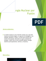 Energía Nuclear por Fusión