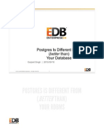 Postgres Is Different From Better Than Your RDBMS