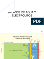 Balance de Agua y Electrolitos