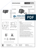 Stenner SVP4 With Analog Input Series Peristaltic Metering Pump Spec Sheet