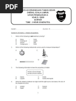 EXAM PAPER YEAR 4  Leaf  Carbon