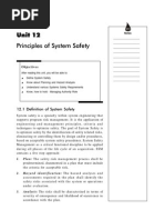 Unit 12 Principles of System Safety