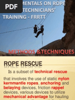 Rope Rescue Mechanical Advantage Systems | PDF