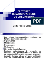 Factores Hematopoyéticos de crecimiento