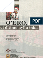 Óscar Núñez Del Padro - Q_ero, el último ayllu inka
