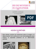 Analisis de Moyers e Hixon Oldfather 2
