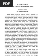 Brook, Peter - El espacio vacío [completo español]