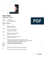 curriculum - musicale - 2013 - marco pompei