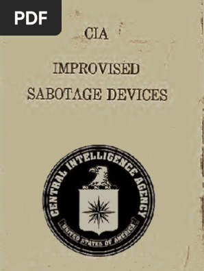 Improvised Sabotage Devices