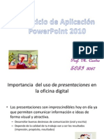 Instrucciones Laboratorio Powerpoint 2010
