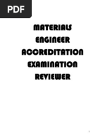 Materials Engineer Reviewer