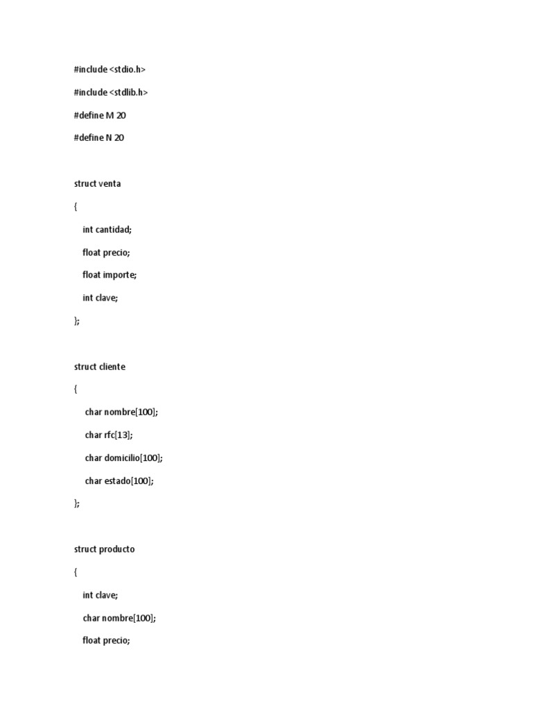 Factura en C | PDF