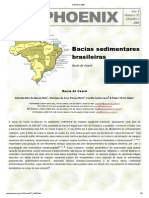 Bacia do Ceará sedimentar brasileira detalhada