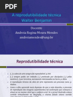 A reprodutibilidade técnica