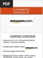 E-Commerce Process of