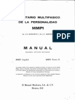 MMPI Manual