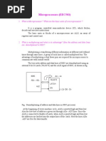 Microprocessor and Its Applications